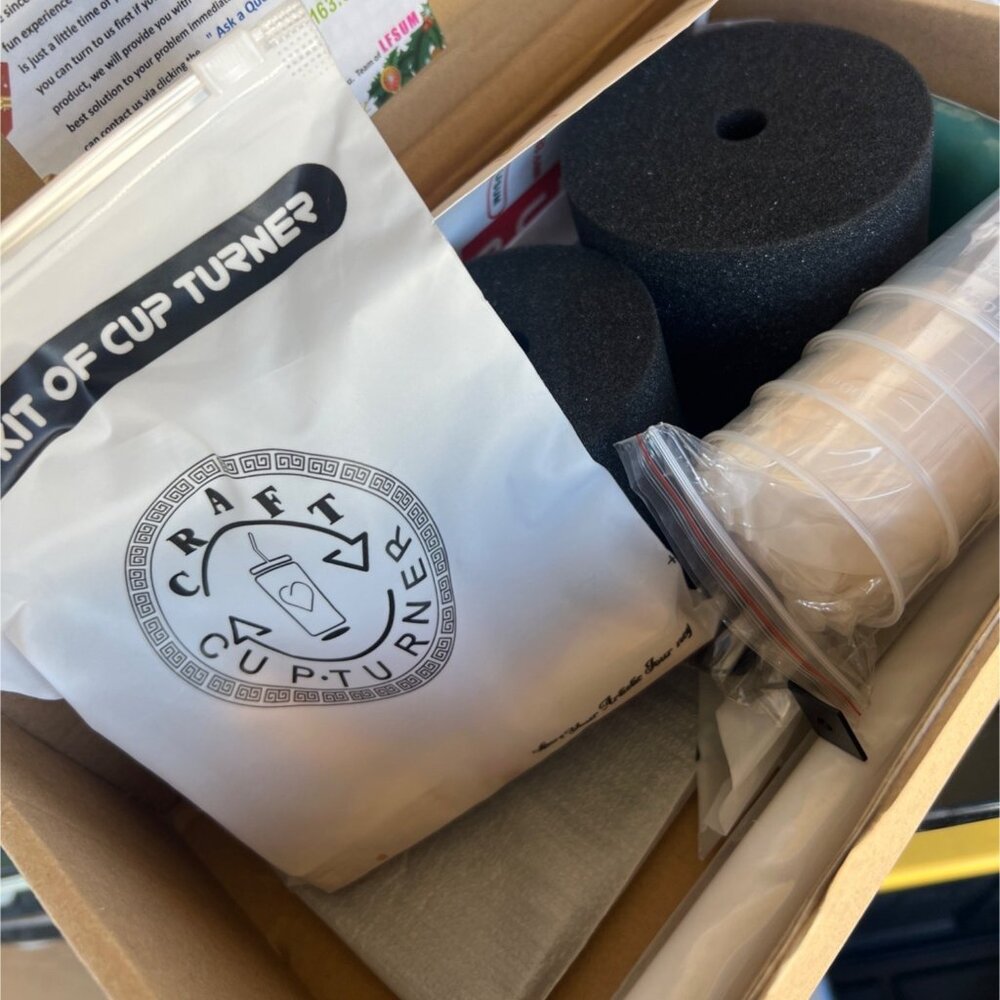 Cup Turner Spinner Kit Tumbler DIY Kit Set - Picture 6 of 14